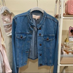 Designer jean jacket